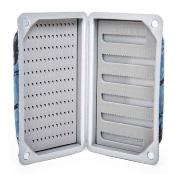 Salmon Slit Foam Fly Box L