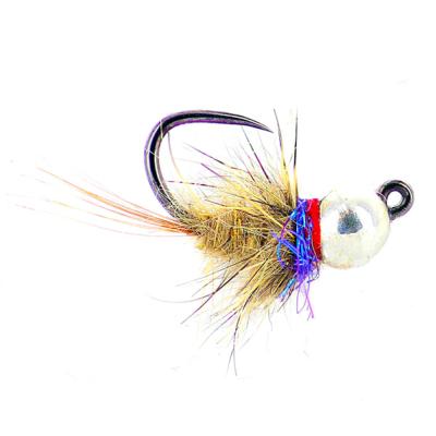 Jig Lièvre Blue red Barbless