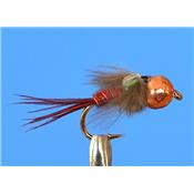 Red Pheasant Tail Tungsten