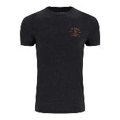 Stacked Bass T-Shirt Charcoal Heather