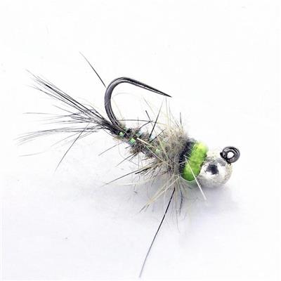 Jig Lièvre Green Neck Barbless