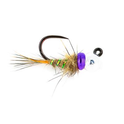 Jig Lièvre Purple Neck Barbless