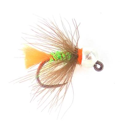 Jig CDC Green Orange Tag