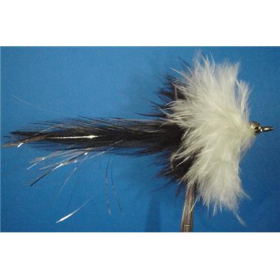 Marabou Deceiver Eyes Noir/Blanc