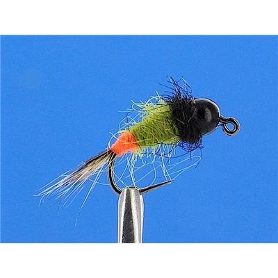 Jig Olive Red But Barbless