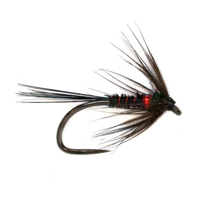 Jenkins' Cruncher Black & Red Barbless