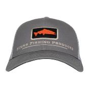 Salmon Icon Trucker Slate